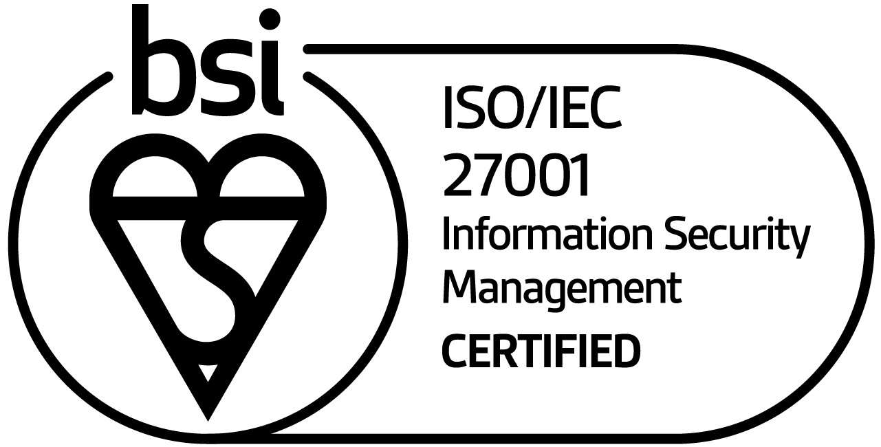 BSI ISO 27001認證標章