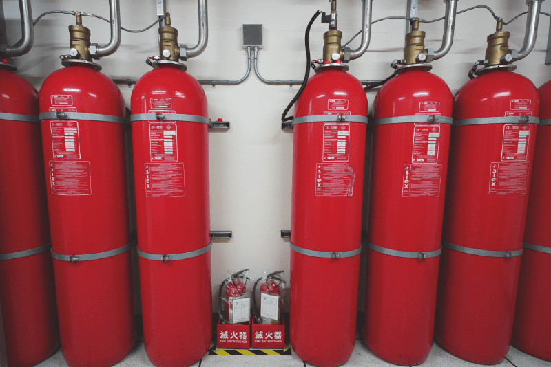 數位通 汐止資料中心-FM200氣體滅火系統